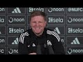 PRESS CONFERENCE | Eddie Howe pre-Nottingham Forest (A)