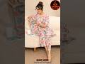 Libas Off White Printed Cotton Night Suit