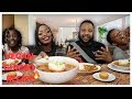 VEGAN SHRIMP SAUSAGE GUMBO RECIPE | MUKBANG | EATING SHOW