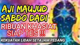 ijazah kubro AJI MAUJUD SABDO DADI