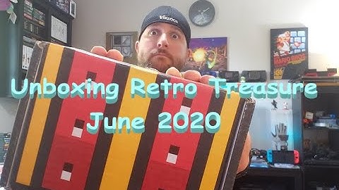 June 2020 Retro Game Treasure Unboxing