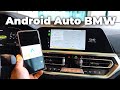 2021 BMW Android Auto Operating System 7 Demonstration