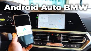 2021 BMW Android Auto Operating System 7 Demonstration screenshot 1