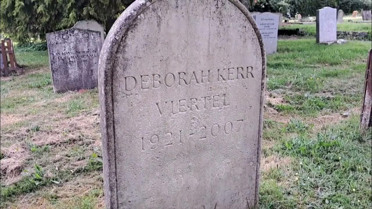 Famous Grave - Deborah Kerr - Actress - Celebrity Graveyard - YouTube