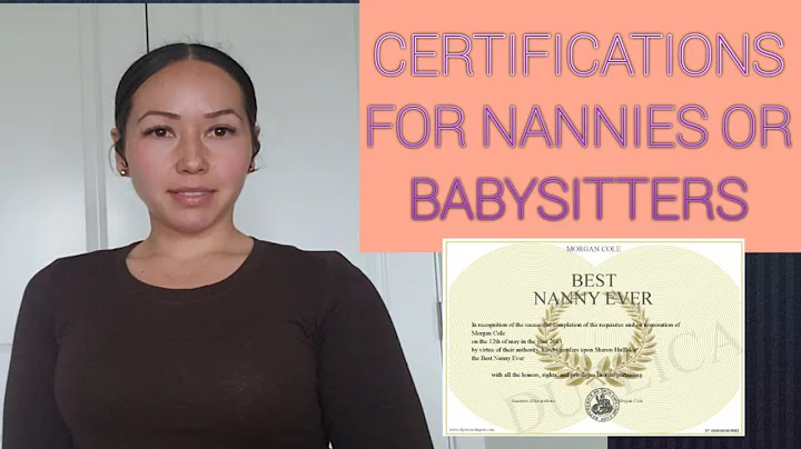 TOP CERTIFICATES in 2020:for nannies or babysitter - DayDayNews