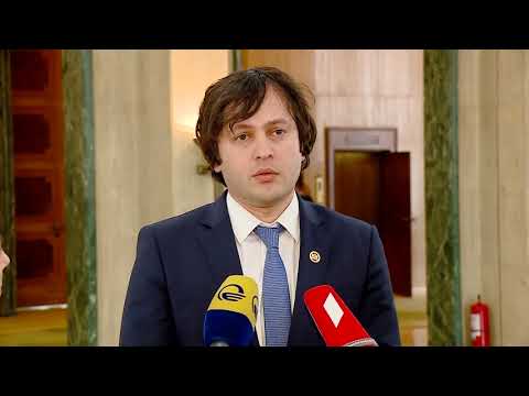 ირაკლი კობახიძის შეხვედრა რუმინეთის ვიცეპრემიერთან