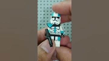 MOC Lego Captain Howzer Bad Batch WM custom minifigures #shorts