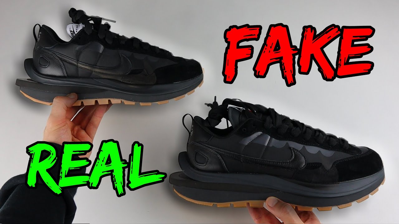 NIKE Vaporwaffle sacai Black Gum