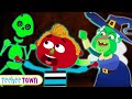 Halloween Songs For Kids | Haunted House And Spooky Scary Skeletons Song | Teehee Town