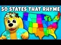 Nursery rhymes and kids songs  50 states that rhyme  raggs tv