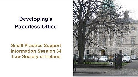 Developing a Paperless Office