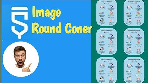 How to make image round coner in sketchware?