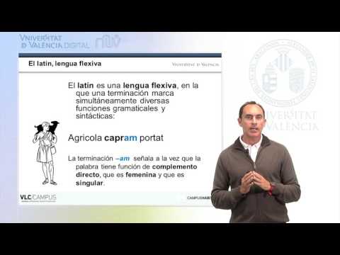 Lección 1.2 MOOC Incipit, Curso De Latín Básico