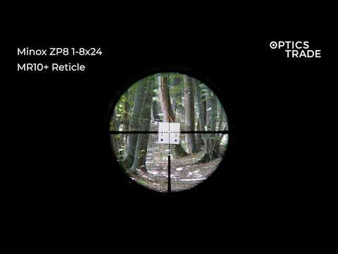 Minox ZP8 1-8x24 Reticle MR10+ | Optics Trade Reticle Subtensions