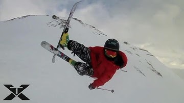 Junior Freeski Tricks In Tignes