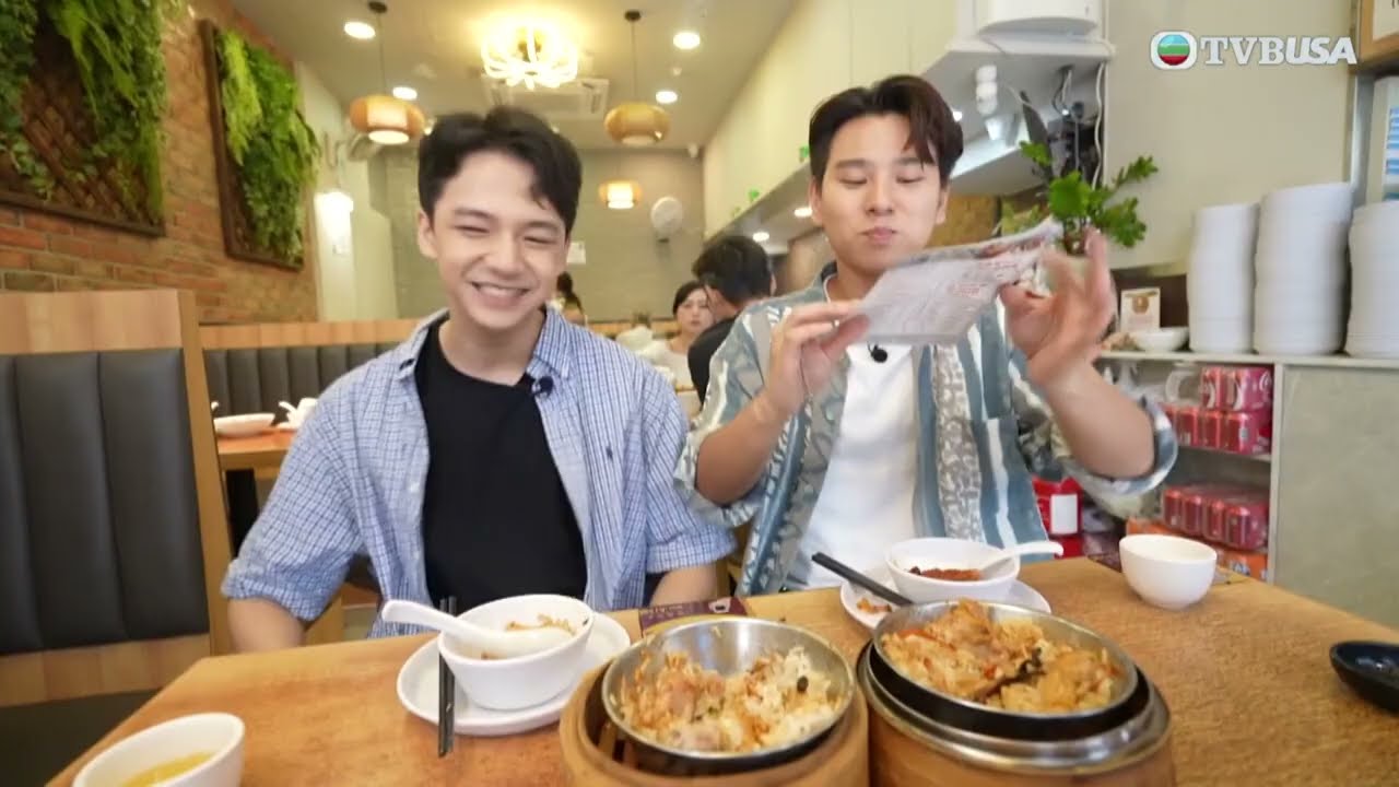 美食新聞報道｜行仔、施焯日前往太子驗證網上「抵食」傳聞！試吃「足料」灌湯餃及鳳爪排骨飯｜黃婉曼｜黃婧靈｜蔡景行｜TVBUSA｜美食