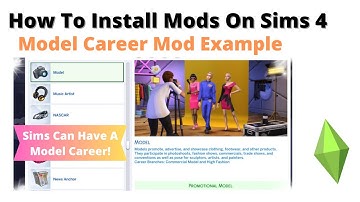 How To Install Model Career Mod For Sims 4 | 2023