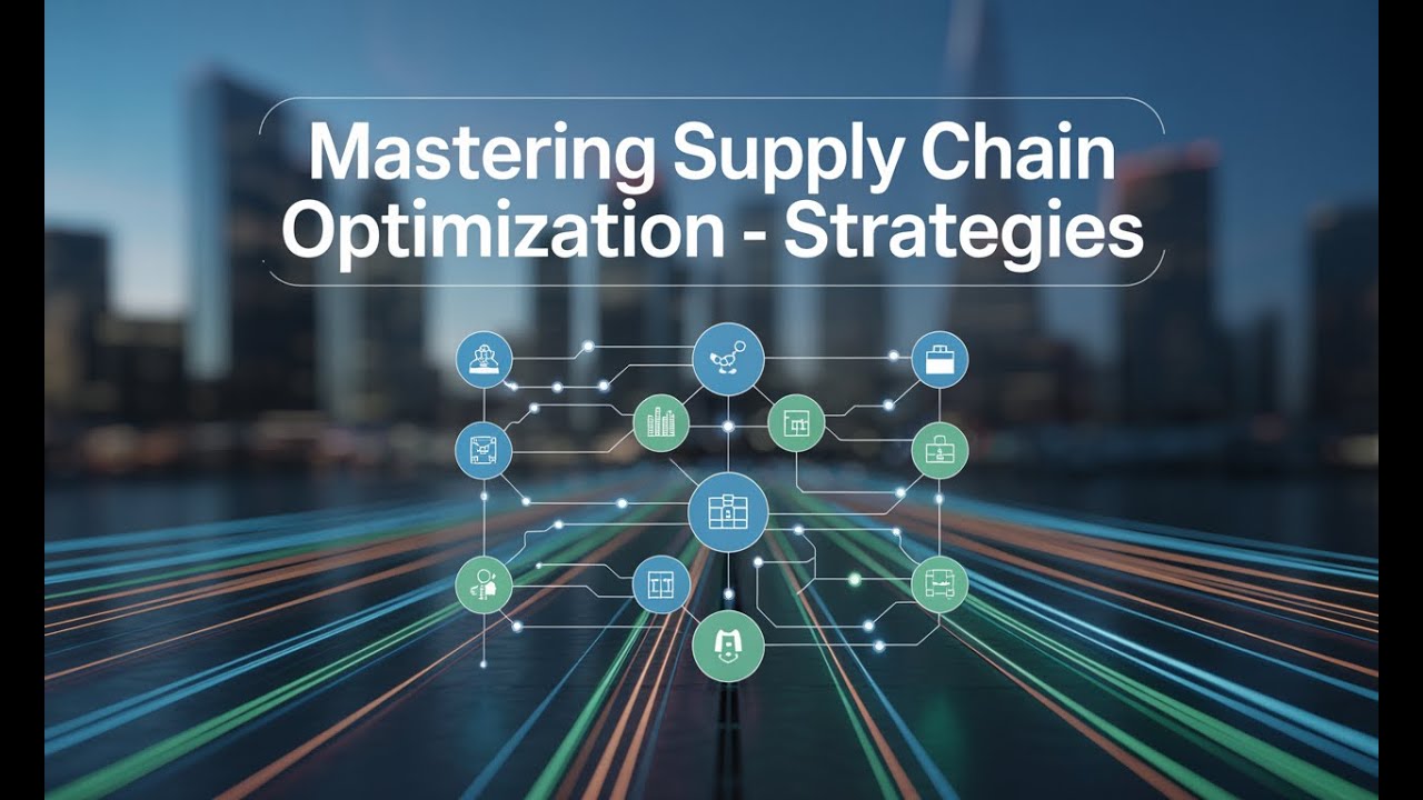 Mastering Supply Chain Optimization - Strategies Unveiled (4 Minutes ...
