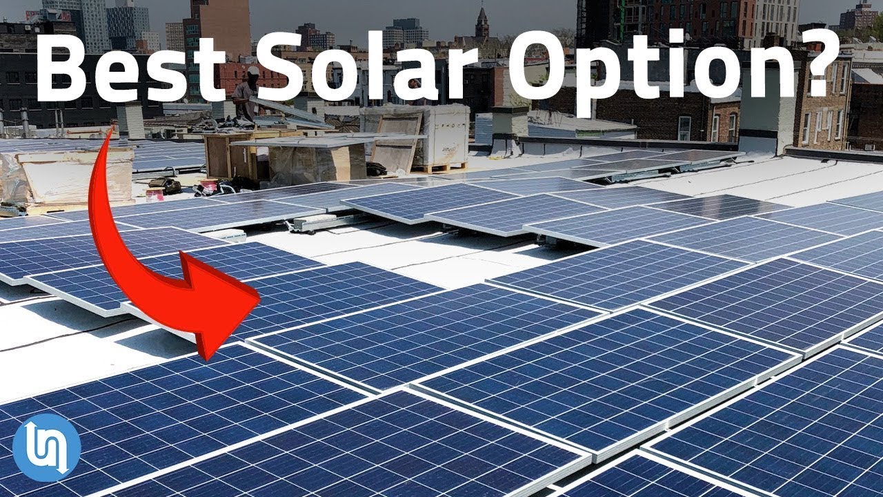 The Best Solar Panel Options If You Don't Have Roof Space - Undecided with  Matt Ferrell