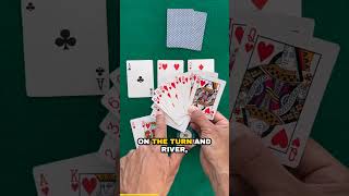 ACE KING Strategy for Beginners! #poker #shorts