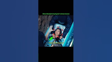 blackpink said no to green screen #blackpink #jennie #lisa #rosé #jisoo #blink #kpop #shorts