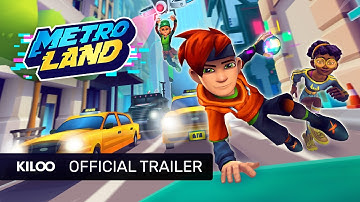 MetroLand - Endless Arcade Runner | Official Trailer