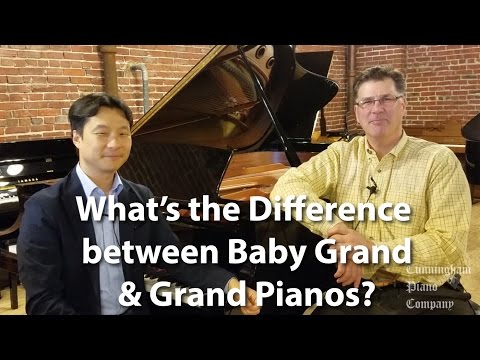 What&rsquo;s the difference between a Baby Grand and Grand Piano?