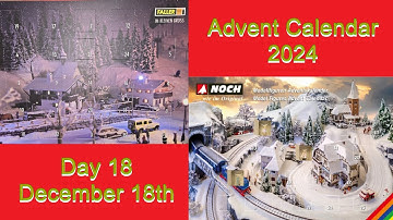 Faller & Noch Calendar Reveals 2024: Day 18  #faller #noch #adventcalendar #hoscale #railmodel