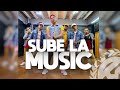 SUBE LA MUSIC by De La Ghetto, Nicky Jam | Zumba | TML Crew Fritz Tibay