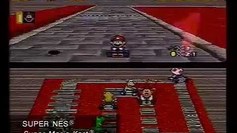 Super Mario Kart - Nintendo Power Previews #7 segment