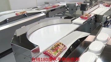Customized Belt Conveyor Assembly Line Circular Curved 180 degree Conveyor