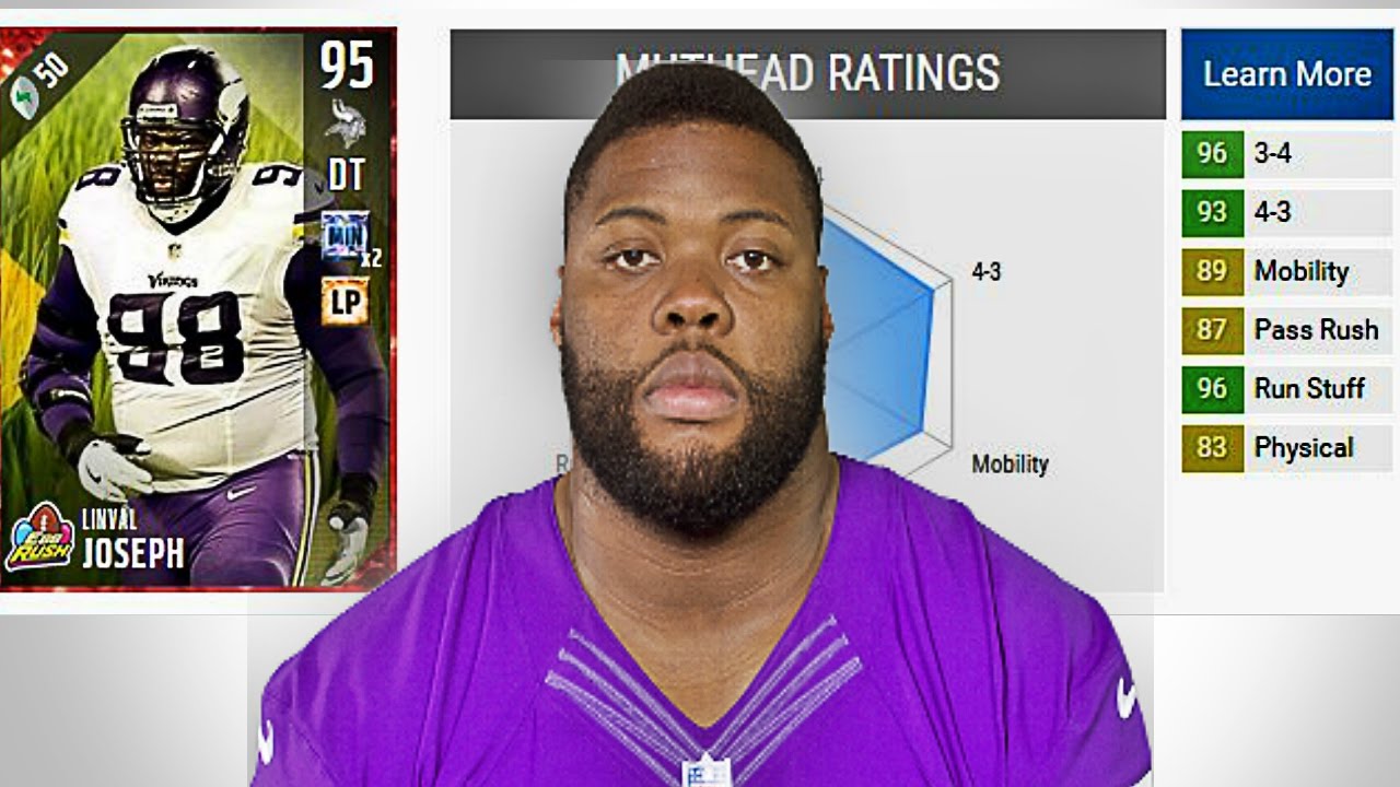 Easter 95 Overall Linval Joseph Mut 17 Card Review