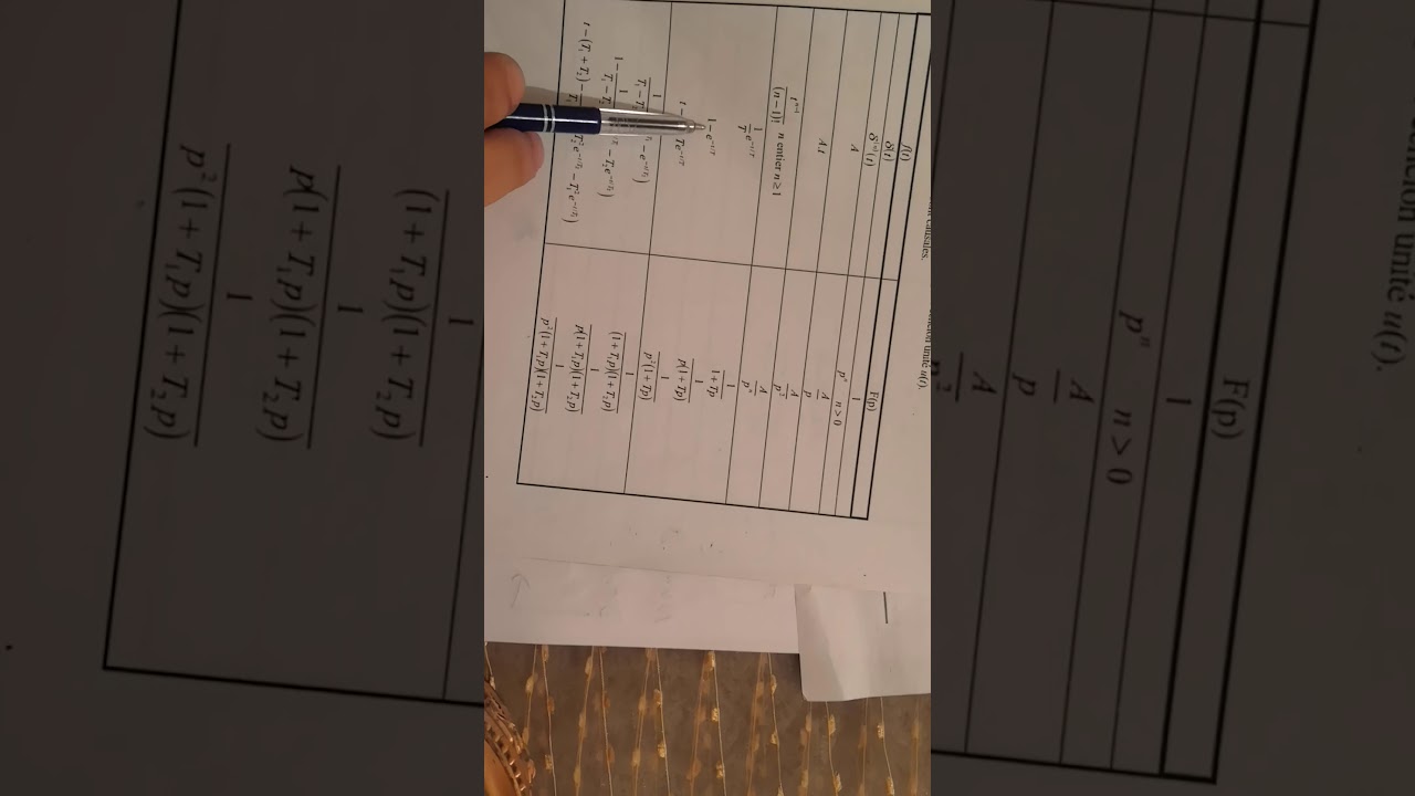 Exercice 6 série 1. Asservissement