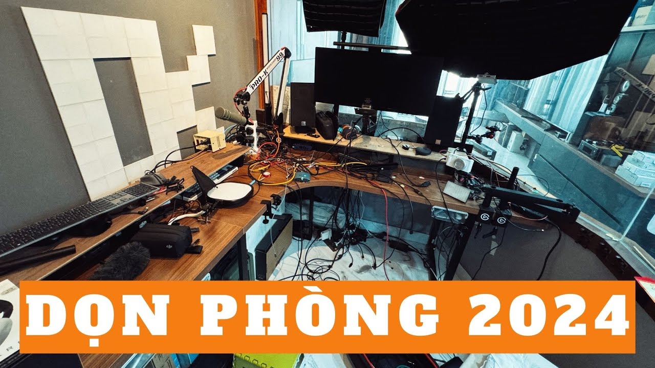 BTS dọn phòng setup miniStudio by Pro-K - YouTube