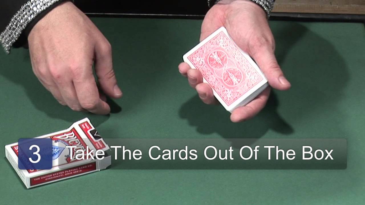 Hindu Color Change Magic Card Trick : Magic Card Tricks - YouTube
