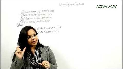 User Defined Functions(UDF) in C++ | Part 5 | Computer Science(CS) | The Maharaj Institute