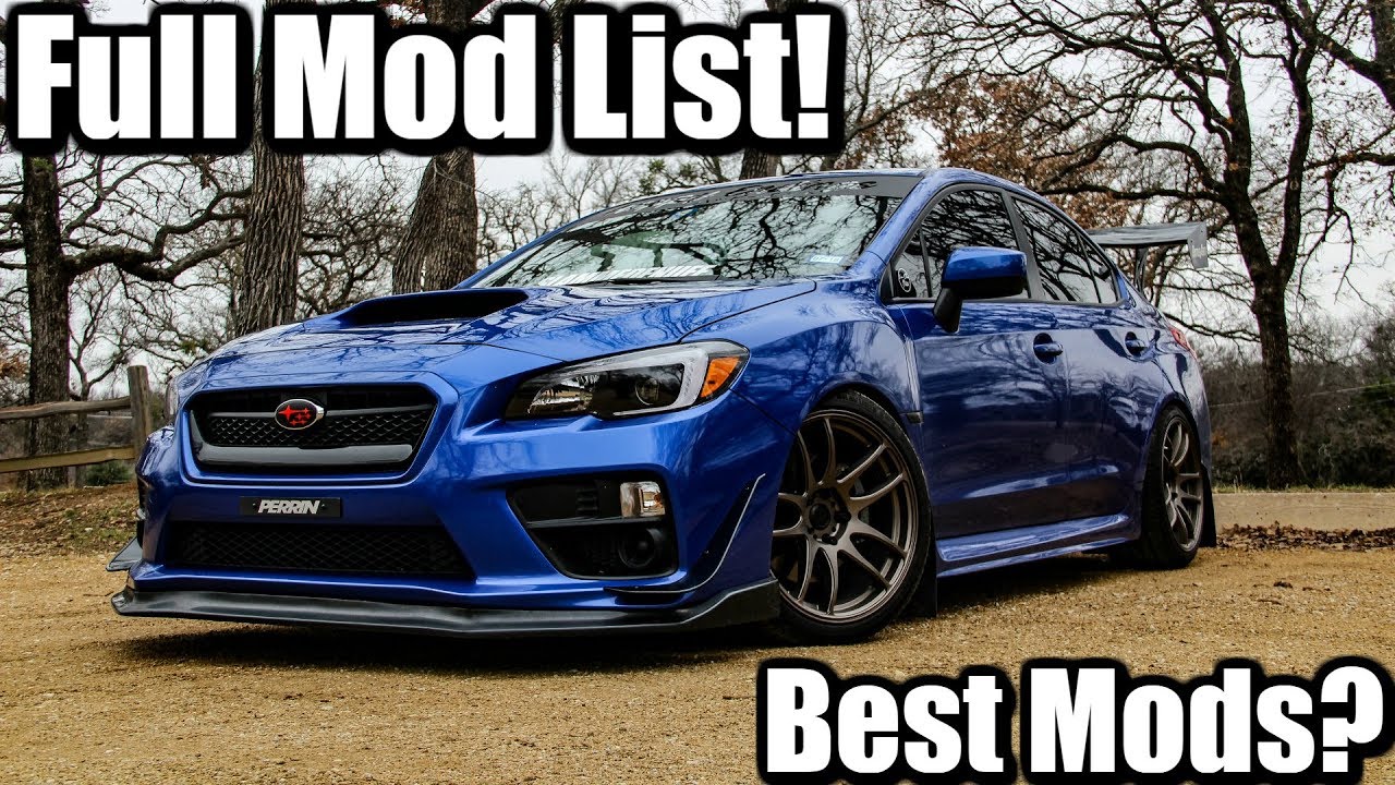 2015 Subaru WRX Mod List | Best Mods For The WRX 2015 2016 2017 2018