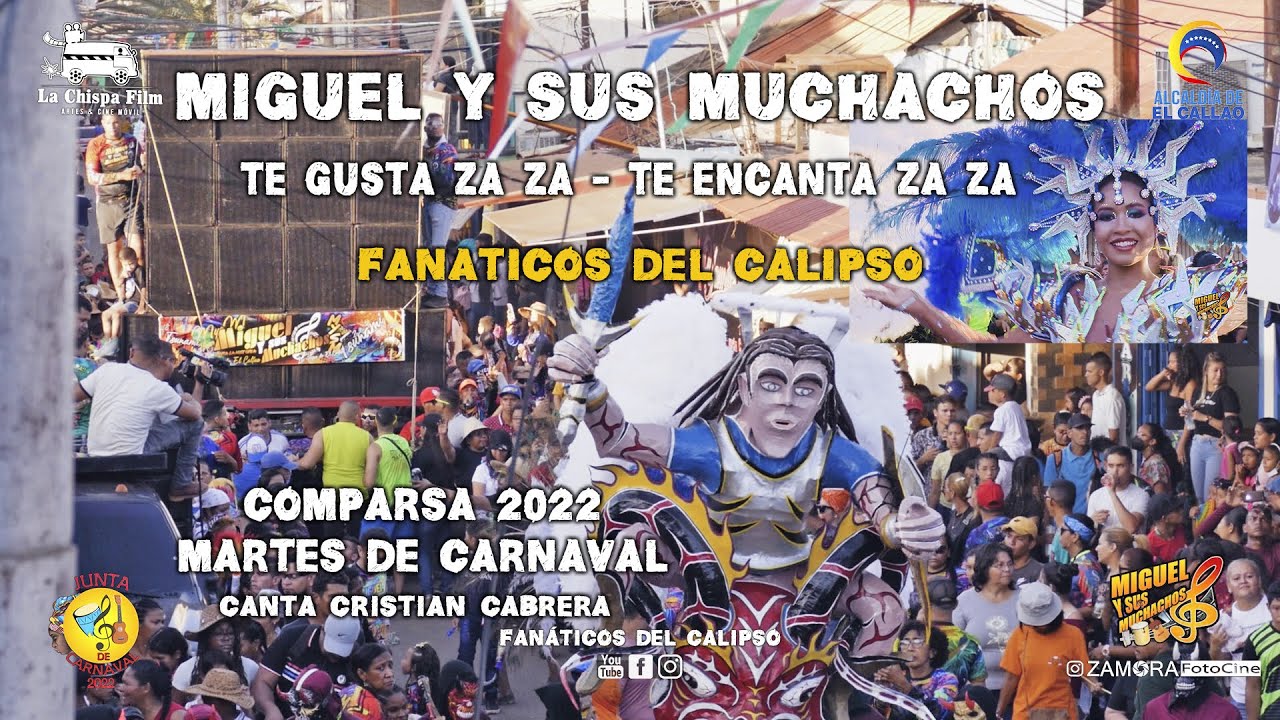 Miguel y Sus Muchachos Martes de #Carnaval2022 /Te Gusta Za Za/ #Comparsa #Calipso #elcallao