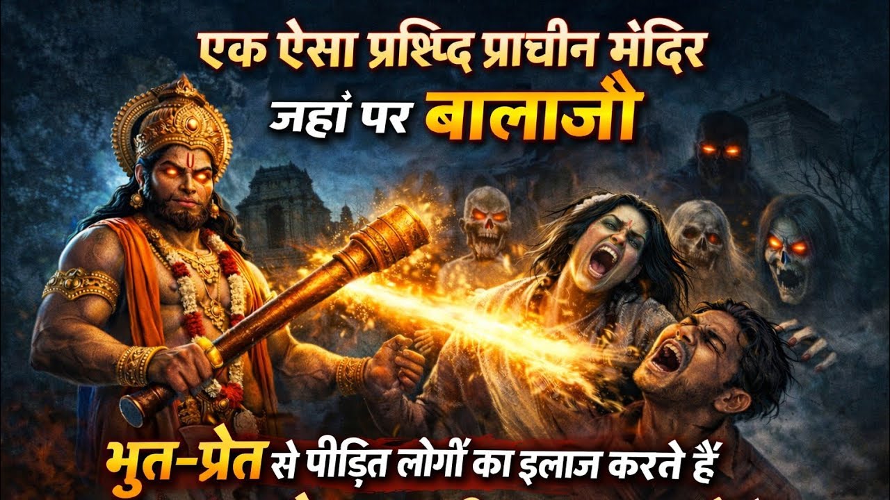 एक ऐसा प्राचीन सिद्ध मंदिर जहां बालाजी स्वयं भूत प्रेत 🧟 से पीढ़ित लोगो का इलाज करते हे | 🙏
