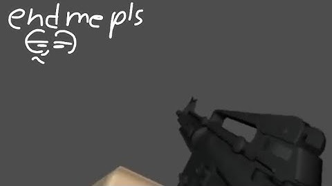Roblox M4A1 reload animation I guess