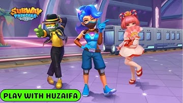 Subway Princess Runner - Gameplay Walkthrough Part 4 - Princess Subway Surfers (iOS, Android)| game