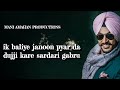 ik baliye junoon pyar da duji kare sardari gabru rajvir jawanda new song whatsapp status lyrics vide Whatsapp Status Video Download Free
