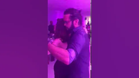 Zelia Neves e Hamilton Filho danando u