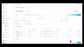 How to create Accounts Payable multi currency transaction split