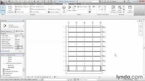 Revit Structure 2013 Essential Training 11 01 SC11 section