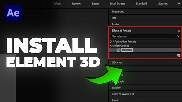 How to Install Element 3D in After Effects – Step by Step Guide