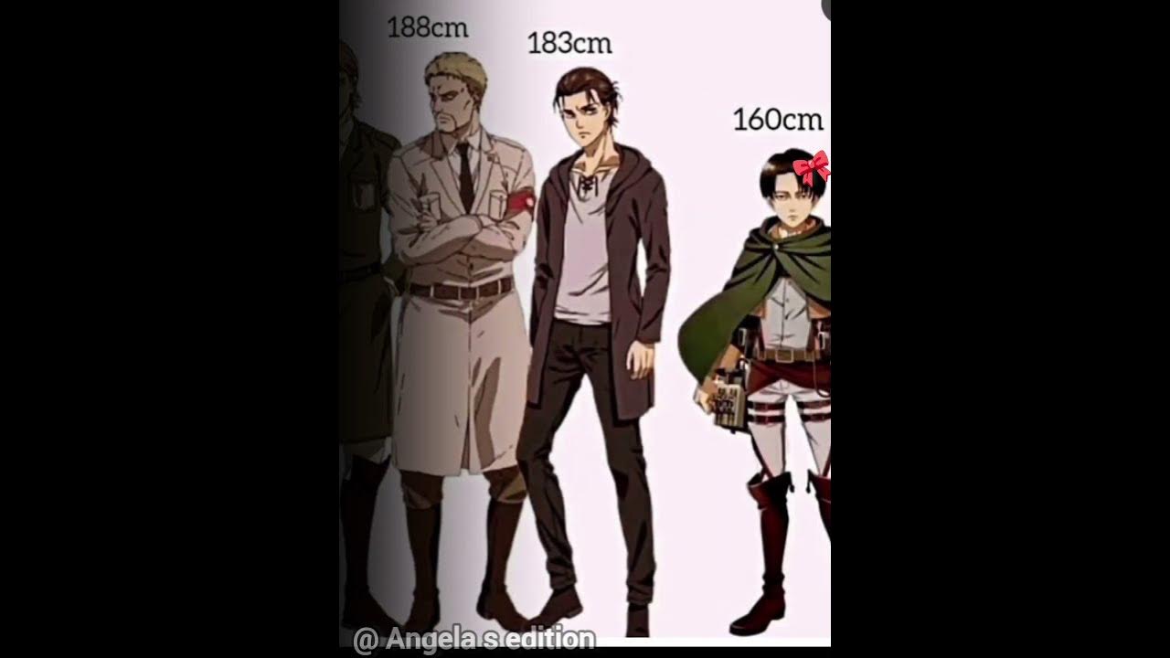 levi is just 160 cm ...... #levi #height #edit #aot 🤭