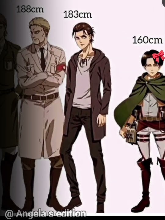 levi is just 160 cm ...... #levi #height #edit #aot 🤭