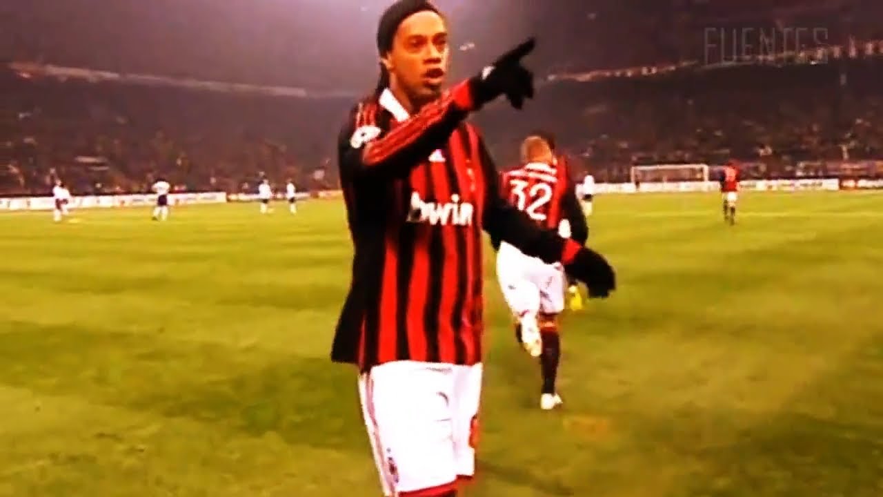ロナウジーニョ ミラン時代のドリブル無双 スーパープレー Ronaldinho