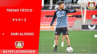 Tactical game 9v9+-2 by Xabi Alonso | Bayer 04 Leverkusen